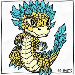 #4 Exotic // Inktober 2024 - 2024-10-04