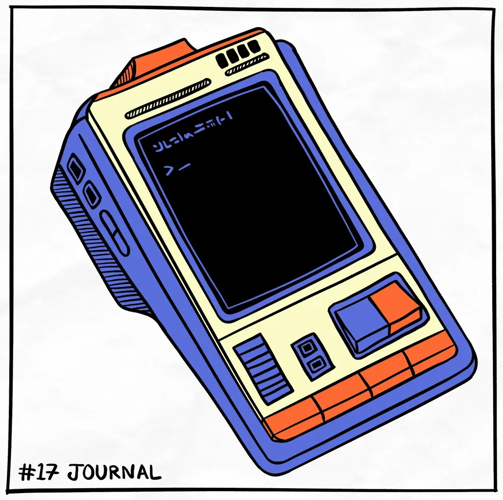 A high-tech journal device from a long lost civilization