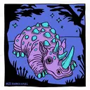 #21 Rhinoceros // Inktober 2024 - 2024-10-21