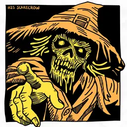 #25 Scarecrow // Inktober 2024 - 2024-10-25