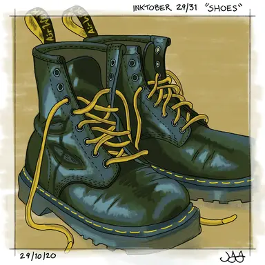 Shoes, 29/31, Inktober 2020 - 2020-10-29